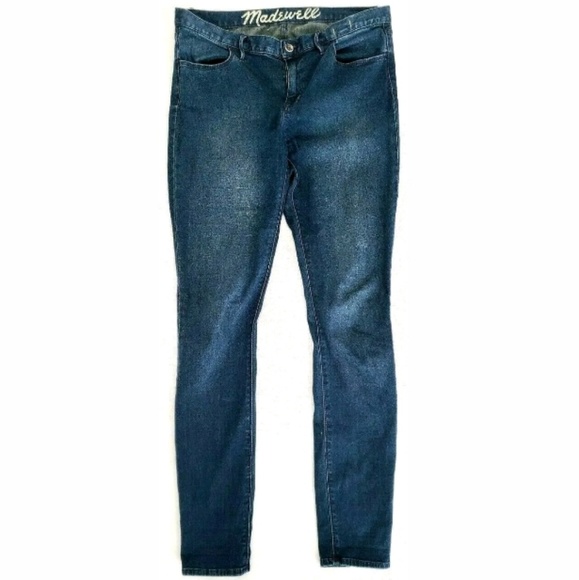 Madewell Denim - Madewell Womens Jeans Skinny Stretch Dark Wash Madewell Denim - Madewell Womens Jeans Skinny Stretch Dark Wash